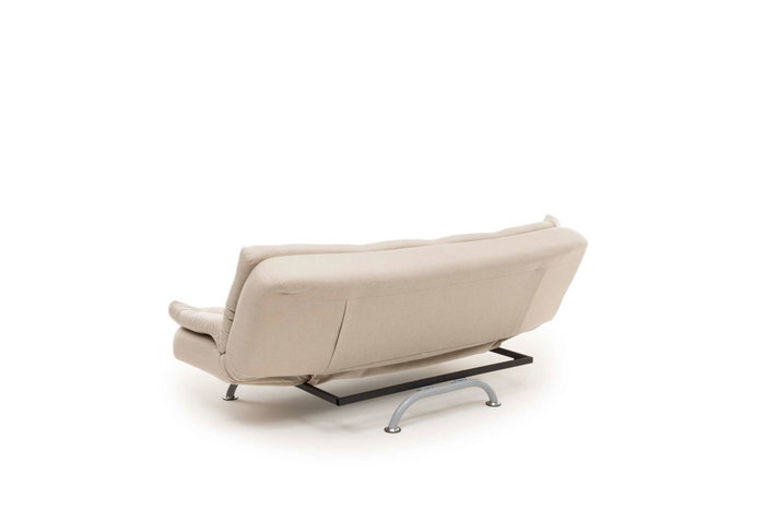 Atelier Del Sofa Rivo Sofá-Cama de 3 Plazas Beige